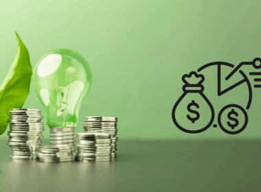 A 3D illustration of a smartphone displaying a financial growth chart and gold coins, representing the top 5 investment management software solutions for 2026.