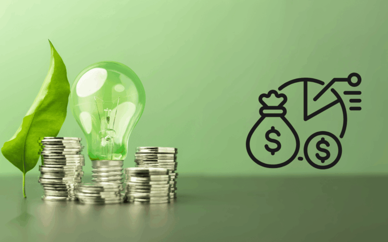 A 3D illustration of a smartphone displaying a financial growth chart and gold coins, representing the top 5 investment management software solutions for 2026.