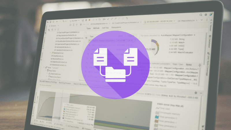 A 3D illustration of a secure data cloud and technical icons on a computer monitor, showing how companies collect public data without getting blocked.